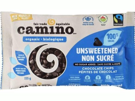 Camino - organic chocolate chips : 100% unsweetened - 225 g Fashion