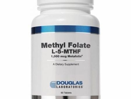 Douglas laboratories 
- methyl folate (l-5-mthf)1000 mcg - 60 tabs on Sale