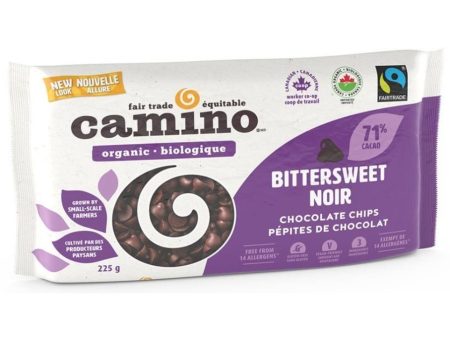 Camino - organic chocolate chips: 71% bittersweet  225 g For Cheap