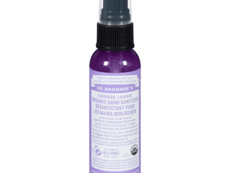 Dr. bronner s - organic hand sanitizer  lavender - 59 ml spray Hot on Sale