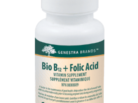 Genestra - bio b12 + folic acid 60 chewable tabs For Sale