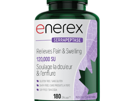 Enerex - serrapeptase 120,000su (delayed release) Online Hot Sale