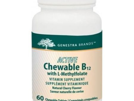 Genestra - active chewable b12 with methylfolate cherry - 60 chewable tabs For Cheap