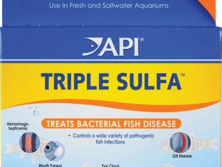 Mars Fishcare North Amer - Triple Sulfa Powder Packets For Discount