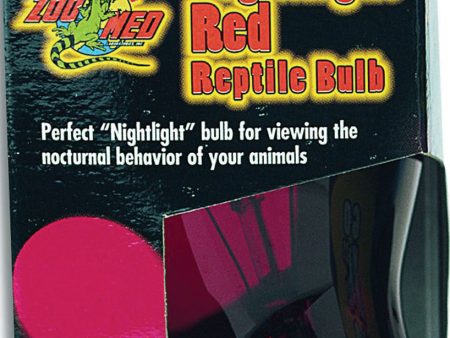 Zoo Med Laboratories Inc - Nightlight Red Reptile Bulb For Discount