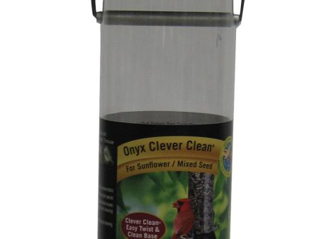 Droll Yankees Inc - Onyx Clever Clean Sunflower Feeder on Sale