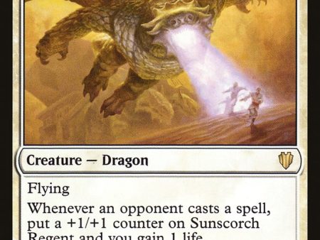 Sunscorch Regent [Commander 2017] Sale