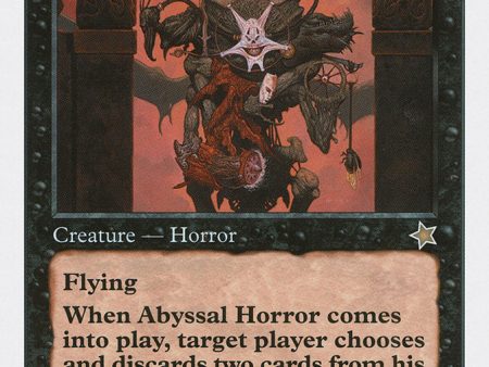 Abyssal Horror [Starter 1999] Discount