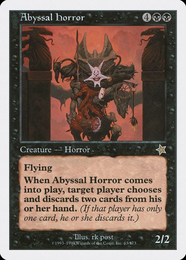 Abyssal Horror [Starter 1999] Discount