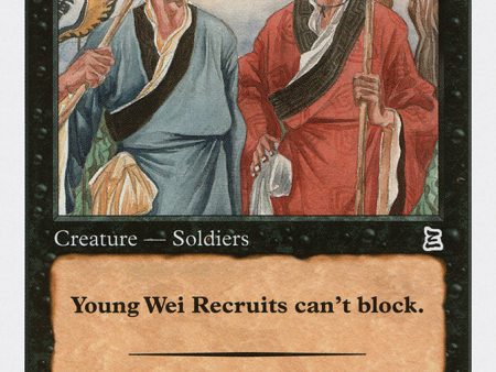 Young Wei Recruits [Portal Three Kingdoms] Discount