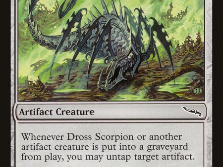 Dross Scorpion [Mirrodin] on Sale