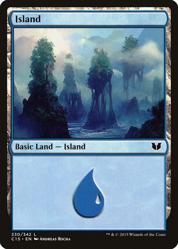 Island (330) [Commander 2015] Online now