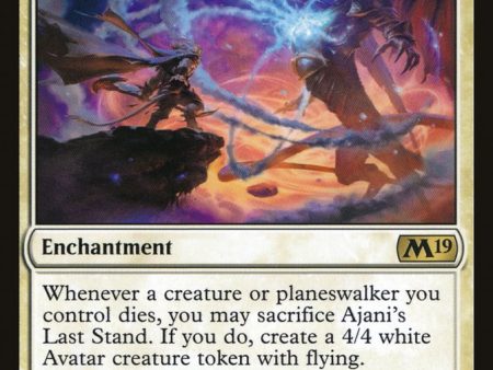 Ajani s Last Stand [Core Set 2019] Online Sale