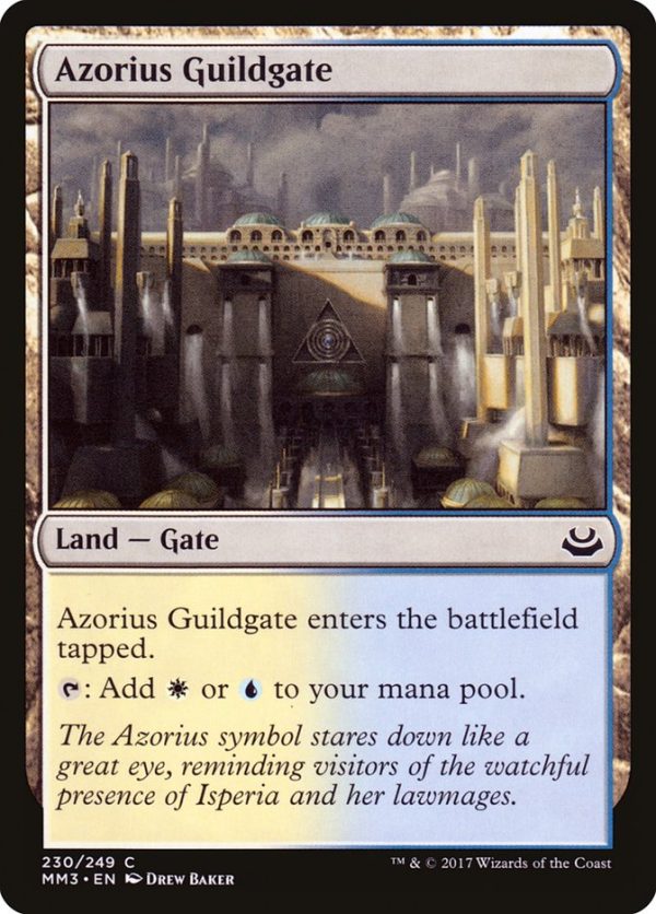 Azorius Guildgate [Modern Masters 2017] Online Sale