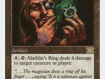 Aladdin s Ring [Classic Sixth Edition] For Discount